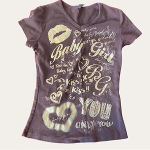 unknown brand baby tee.